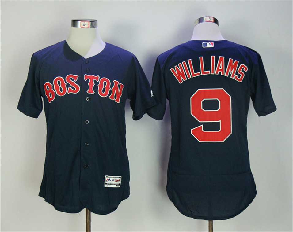 Boston Red Sox #9 Ted Williams Navy Flexbase Jersey,We sell and wholesale Boston Red Sox #9 Ted Williams Navy Flexbase Jersey on line form chian!