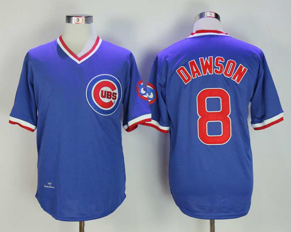 Chicago Cubs #8 Andre Dawson Blue 1987 Cooperstown Collection Jersey,We sell and wholesale Chicago Cubs #8 Andre Dawson Blue 1987 Cooperstown Collection Jersey on line form chian!
