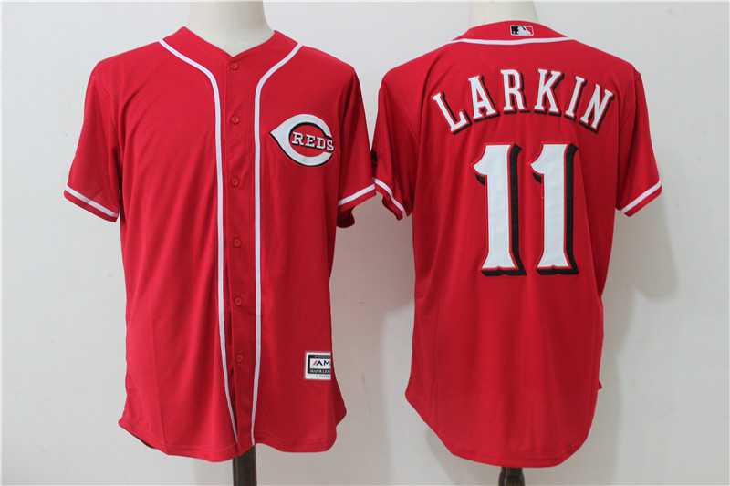 Cincinnati Reds #11 Barry Larkin Red New Cool Base Stitched Jersey,We sell and wholesale Cincinnati Reds #11 Barry Larkin Red New Cool Base Stitched Jersey on line form chian!