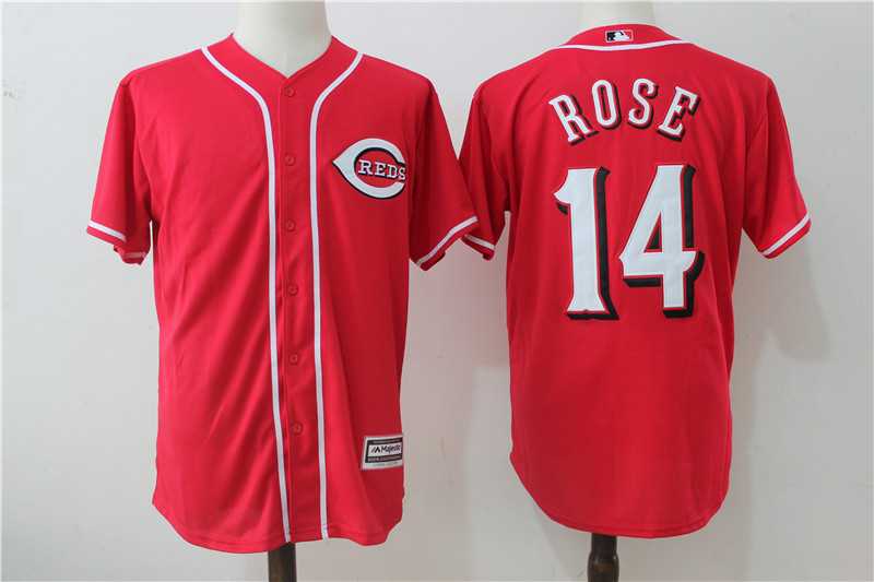Cincinnati Reds #14 Pete Rose Red New Cool Base Stitched Jersey,We sell and wholesale Cincinnati Reds #14 Pete Rose Red New Cool Base Stitched Jersey on line form chian!