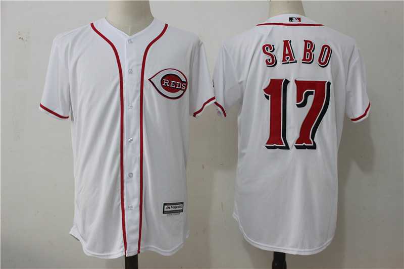 Cincinnati Reds #17 Chris Sabo White New Cool Base Stitched Jersey,We sell and wholesale Cincinnati Reds #17 Chris Sabo White New Cool Base Stitched Jersey on line form chian!