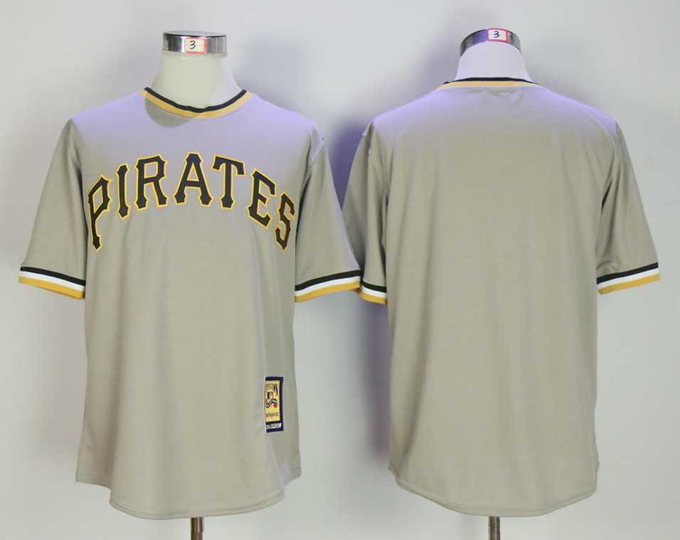 Customized Men's Pittsburgh Pirates Gray Cooperstown Collection Jersey,We sell and wholesale Customized Men's Pittsburgh Pirates Gray Cooperstown Collection Jersey on line form chian!