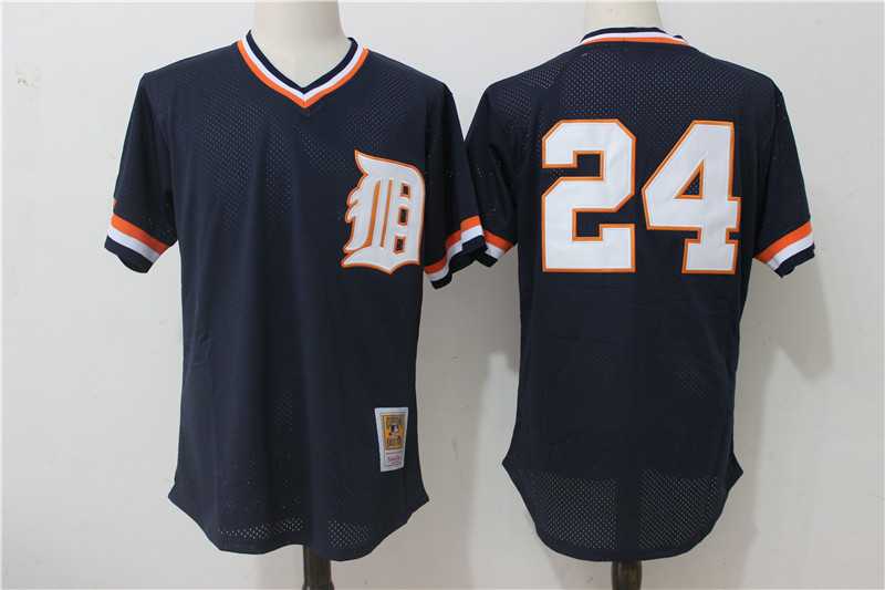 Detroit Tigers #24 Miguel Cabrera Navy Blue Mitchell And Ness Throwback Pullover Stitched Jersey,We sell and wholesale Detroit Tigers #24 Miguel Cabrera Navy Blue Mitchell And Ness Throwback Pullover Stitched Jersey on line form chian!