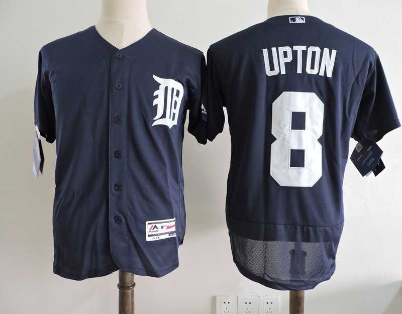 Detroit Tigers #8 Justin Upton Navy Blue Flexbase Stitched Jersey,We sell and wholesale Detroit Tigers #8 Justin Upton Navy Blue Flexbase Stitched Jersey on line form chian!