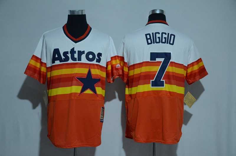 Houston Astros #7 Craig Biggio Orange Flexbase Collection Stitched Jersey,We sell and wholesale Houston Astros #7 Craig Biggio Orange Flexbase Collection Stitched Jersey on line form chian!