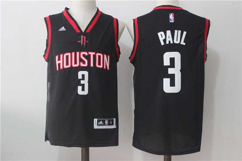 Houston Rockets #3 Chris Paul Black Swingman Jersey,We sell and wholesale Houston Rockets #3 Chris Paul Black Swingman Jersey on line form chian!