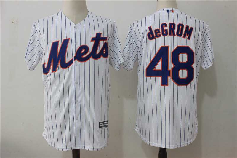 New York Mets #48 Jacob deGrom White New Cool Base Stitched Jersey,We sell and wholesale New York Mets #48 Jacob deGrom White New Cool Base Stitched Jersey on line form chian!