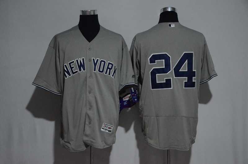 New York Yankees #24 Gary Sanchez (No Name) Gray Flexbase Stitched MLB Jersey,We sell and wholesale New York Yankees #24 Gary Sanchez (No Name) Gray Flexbase Stitched MLB Jersey on line form chian!