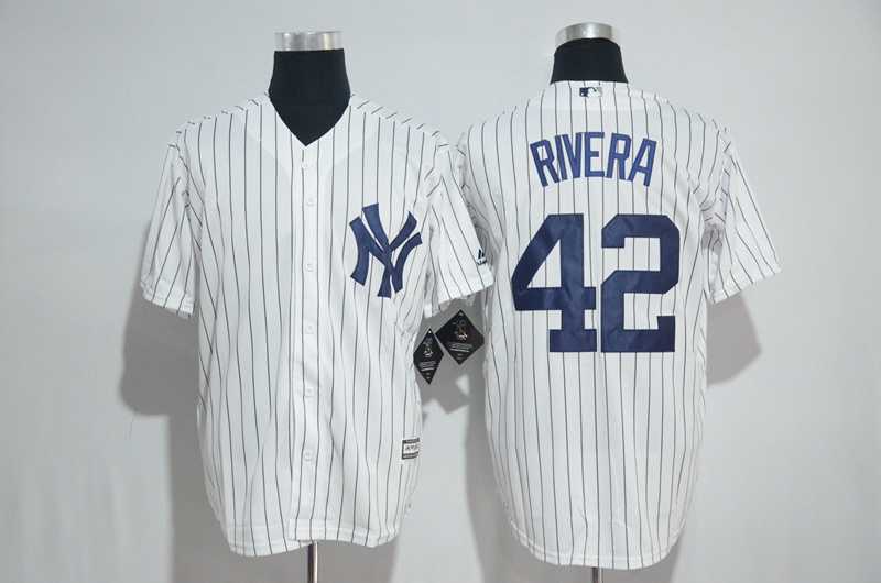 New York Yankees #42 Mariano Rivera White New Cool Base Stitched Jersey,We sell and wholesale New York Yankees #42 Mariano Rivera White New Cool Base Stitched Jersey on line form chian!