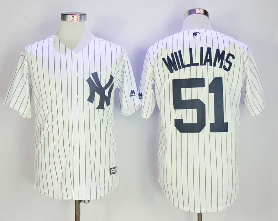 New York Yankees #51 Bernie Williams White New Cool Base Stitched Jersey,We sell and wholesale New York Yankees #51 Bernie Williams White New Cool Base Stitched Jersey on line form chian!
