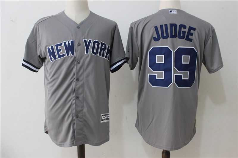 New York Yankees #99 Aaron Judge Gray New Cool Base Stitched MLB Jersey,We sell and wholesale New York Yankees #99 Aaron Judge Gray New Cool Base Stitched MLB Jersey on line form chian!