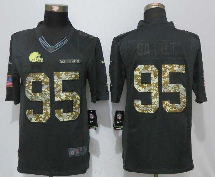 Nike Limited Cleveland Browns #95 Garrett Anthracite Salute To Service Jersey,We sell and wholesale Nike Limited Cleveland Browns #95 Garrett Anthracite Salute To Service Jersey on line form chian!