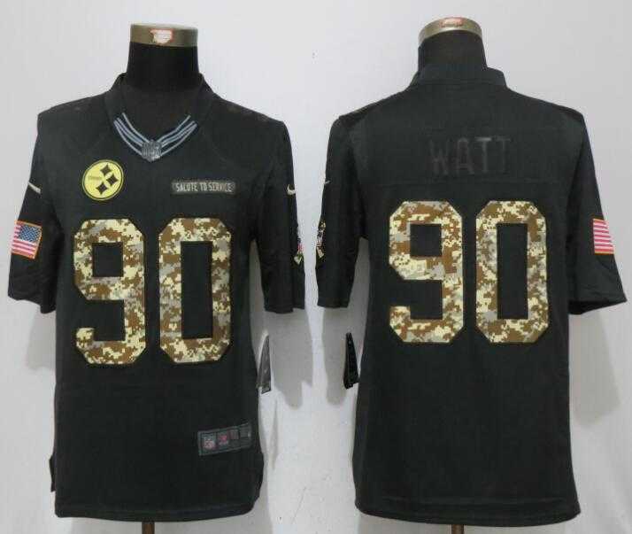 Nike Limited Pittsburgh Steelers #90 T.J. Watt Anthracite Salute To Service Jersey,We sell and wholesale Nike Limited Pittsburgh Steelers #90 T.J. Watt Anthracite Salute To Service Jersey on line form chian!