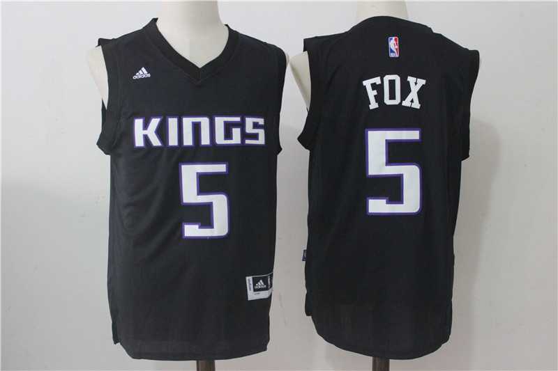Sacramento Kings #5 De'Aaron Fox Black Swingman Jersey,We sell and wholesale Sacramento Kings #5 De'Aaron Fox Black Swingman Jersey on line form chian!