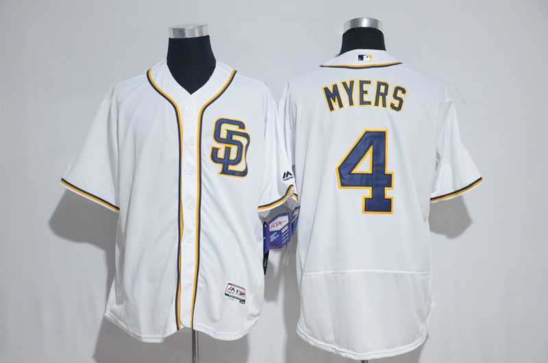 San Diego Padres #4 Wil Myers White Flexbase Stitched Jersey,We sell and wholesale San Diego Padres #4 Wil Myers White Flexbase Stitched Jersey on line form chian!