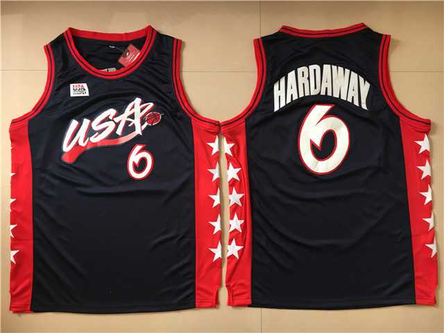 Team USA Basketball #6 Penny Hardaway Navy Blue Dream Team III Jersey,We sell and wholesale Team USA Basketball #6 Penny Hardaway Navy Blue Dream Team III Jersey on line form chian!