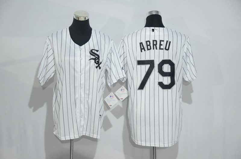 Youth Chicago White Sox #79 Jose Abreu White New Cool Base Jersey,We sell and wholesale Youth Chicago White Sox #79 Jose Abreu White New Cool Base Jersey on line form chian!