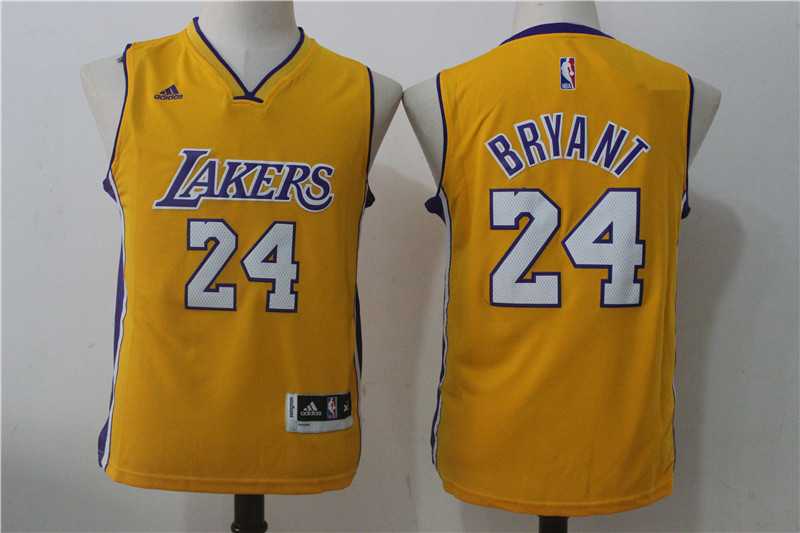 Youth Los Angeles Lakers #24 Kobe Bryant Yellow Swingman Jersey,We sell and wholesale Youth Los Angeles Lakers #24 Kobe Bryant Yellow Swingman Jersey on line form chian!