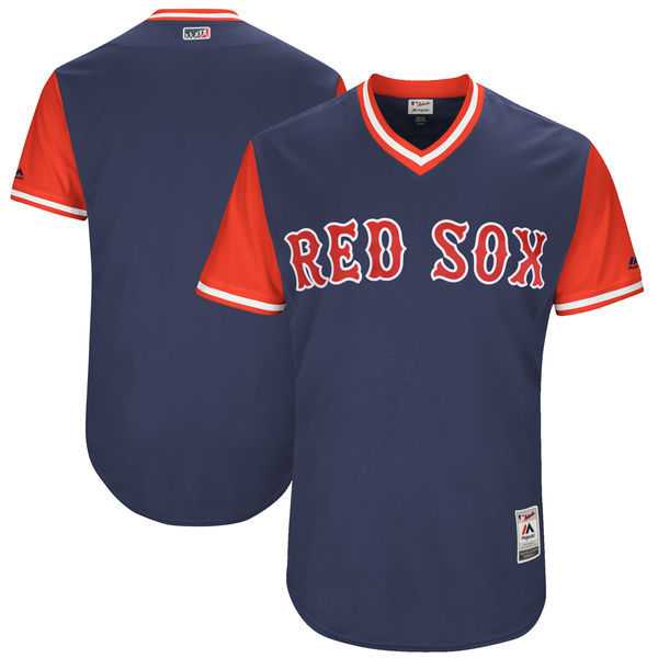 Customized Men's Boston Red Sox Majestic Navy 2017 Players Weekend Team Jersey,We sell and wholesale Customized Men's Boston Red Sox Majestic Navy 2017 Players Weekend Team Jersey on line form chian!