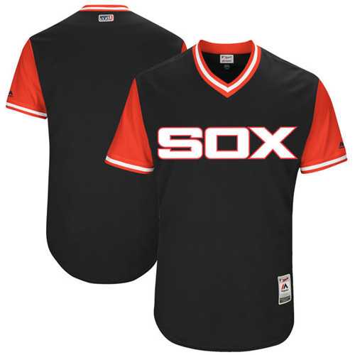 Customized Men's Chicago White Sox Majestic Black 2017 Players Weekend Team Jersey,We sell and wholesale Customized Men's Chicago White Sox Majestic Black 2017 Players Weekend Team Jersey on line form chian!