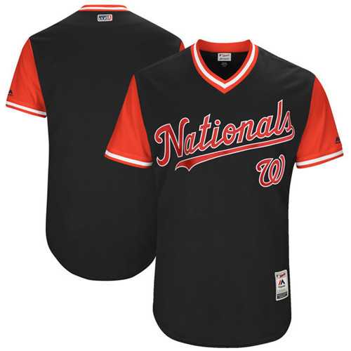 Customized Men's Washington Nationals Majestic Navy 2017 Players Weekend Team Jersey,We sell and wholesale Customized Men's Washington Nationals Majestic Navy 2017 Players Weekend Team Jersey on line form chian!