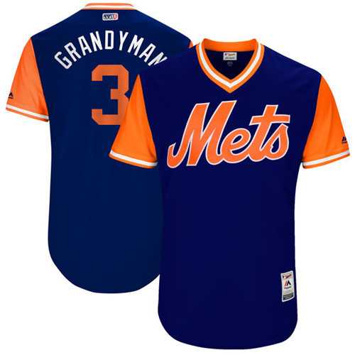 New York Mets #3 Curtis Granderson Grandyman Majestic Royal 2017 Players Weekend Jersey,We sell and wholesale New York Mets #3 Curtis Granderson Grandyman Majestic Royal 2017 Players Weekend Jersey on line form chian!