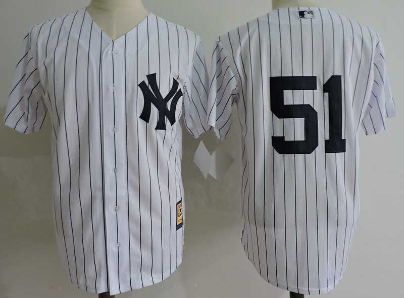 New York Yankees #51 Bernie Williams (No Name) Mitchell And Ness Throwback White New Cool Base Stitched Stitched Jerseys,We sell and wholesale New York Yankees #51 Bernie Williams (No Name) Mitchell And Ness Throwback White New Cool Base Stitched Stitched Jerseys on line form chian!