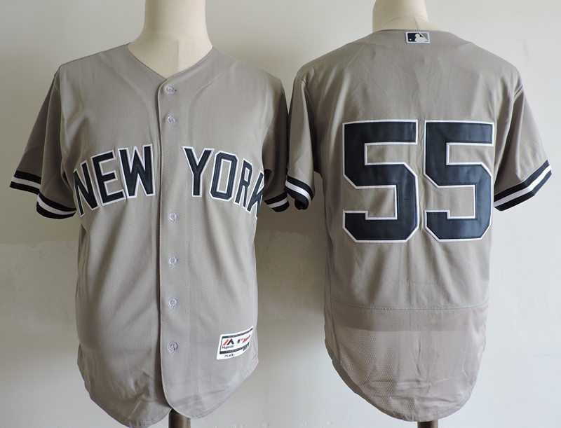 New York Yankees #55 Sonny Gray(No Name) Gray Flexbase Stitched Jerseys,We sell and wholesale New York Yankees #55 Sonny Gray(No Name) Gray Flexbase Stitched Jerseys on line form chian!