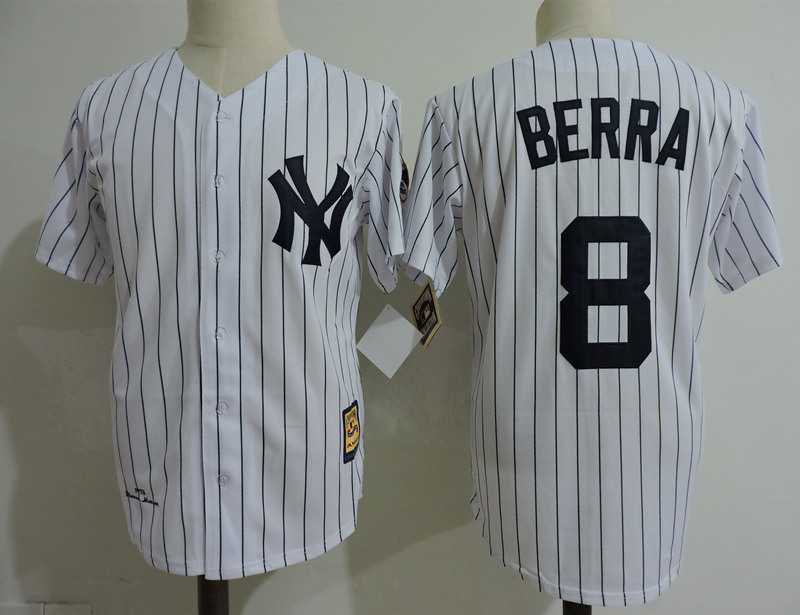 New York Yankees #8 Yogi Berra White Mitchell And Ness Throwback Stitched Jerseys,We sell and wholesale New York Yankees #8 Yogi Berra White Mitchell And Ness Throwback Stitched Jerseys on line form chian!