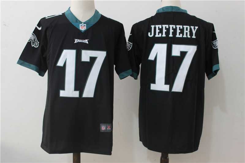 Nike Philadelphia Eagles #17 Alshon Jeffery Black Vapor Untouchable Palyer Limited Jersey,We sell and wholesale Nike Philadelphia Eagles #17 Alshon Jeffery Black Vapor Untouchable Palyer Limited Jersey on line form chian!