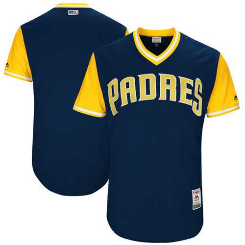 San Diego Padres Blank Majestic Navy 2017 Players Weekend Team Jersey,We sell and wholesale San Diego Padres Blank Majestic Navy 2017 Players Weekend Team Jersey on line form chian!