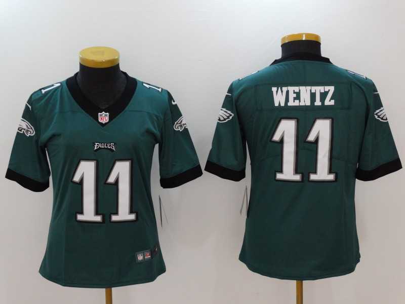 Women Limited Nike Philadelphia Eagles #11 Carson Wentz Green Vapor Untouchable Jersey,We sell and wholesale Women Limited Nike Philadelphia Eagles #11 Carson Wentz Green Vapor Untouchable Jersey on line form chian!