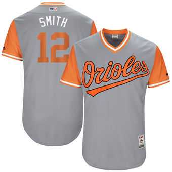 Baltimore Orioles #12 Seth Smith Smith Majestic Gray 2017 Players Weekend Jersey JiaSu,We sell and wholesale Baltimore Orioles #12 Seth Smith Smith Majestic Gray 2017 Players Weekend Jersey JiaSu on line form chian!