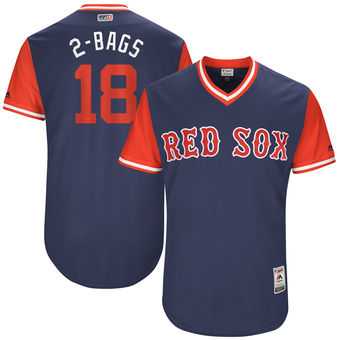Boston Red Sox #18 Mitch Moreland 2-Bags Majestic Navy 2017 Players Weekend Jersey JiaSu,We sell and wholesale Boston Red Sox #18 Mitch Moreland 2-Bags Majestic Navy 2017 Players Weekend Jersey JiaSu on line form chian!