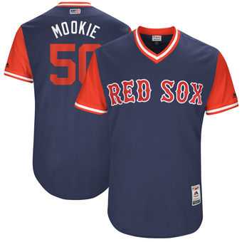 Boston Red Sox #50 Mookie Betts Mookie Majestic Navy 2017 Players Weekend Jersey JiaSu,We sell and wholesale Boston Red Sox #50 Mookie Betts Mookie Majestic Navy 2017 Players Weekend Jersey JiaSu on line form chian!