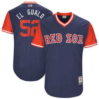 Boston Red Sox #52 Eduardo Rodriguez El Gualo Majestic Navy 2017 Players Weekend Jersey JiaSu,We sell and wholesale Boston Red Sox #52 Eduardo Rodriguez El Gualo Majestic Navy 2017 Players Weekend Jersey JiaSu on line form chian!