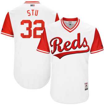 Cincinnati Reds #32 Stuart Turner Stu Majestic White 2017 Players Weekend Jersey JiaSu,We sell and wholesale Cincinnati Reds #32 Stuart Turner Stu Majestic White 2017 Players Weekend Jersey JiaSu on line form chian!