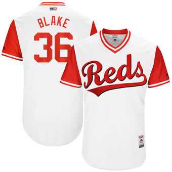 Cincinnati Reds #36 Blake Wood Blake Majestic White 2017 Players Weekend Jersey JiaSu,We sell and wholesale Cincinnati Reds #36 Blake Wood Blake Majestic White 2017 Players Weekend Jersey JiaSu on line form chian!