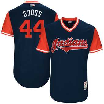 Cleveland Indians #44 Nick Goody Goods Majestic Navy 2017 Players Weekend Jersey JiaSu,We sell and wholesale Cleveland Indians #44 Nick Goody Goods Majestic Navy 2017 Players Weekend Jersey JiaSu on line form chian!