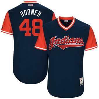 Cleveland Indians #48 Boone Logan Booner Majestic Navy 2017 Players Weekend Jersey JiaSu,We sell and wholesale Cleveland Indians #48 Boone Logan Booner Majestic Navy 2017 Players Weekend Jersey JiaSu on line form chian!