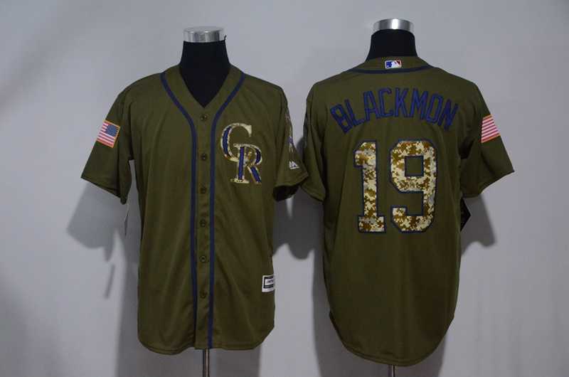 Colorado Rockies #19 Charlie Blackmon Green Salute to Service Stitched Baseball Jerseys,We sell and wholesale Colorado Rockies #19 Charlie Blackmon Green Salute to Service Stitched Baseball Jerseys on line form chian!