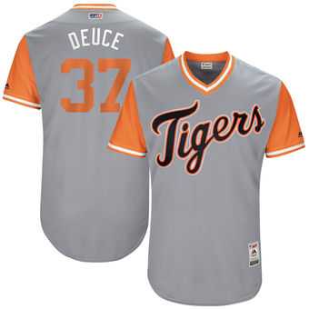 Detroit Tigers #37 Jim Adduci Deuce Majestic Gray 2017 Players Weekend Jersey JiaSu,We sell and wholesale Detroit Tigers #37 Jim Adduci Deuce Majestic Gray 2017 Players Weekend Jersey JiaSu on line form chian!