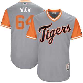 Detroit Tigers #64 Chad Bell Wick Majestic Gray 2017 Players Weekend Jersey JiaSu,We sell and wholesale Detroit Tigers #64 Chad Bell Wick Majestic Gray 2017 Players Weekend Jersey JiaSu on line form chian!