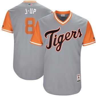 Detroit Tigers #8 Justin Upton J-Up Majestic Gray 2017 Players Weekend Jersey JiaSu,We sell and wholesale Detroit Tigers #8 Justin Upton J-Up Majestic Gray 2017 Players Weekend Jersey JiaSu on line form chian!