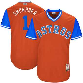 Houston Astros #1 Carlos Correa Showrrea Majestic Orange 2017 Players Weekend Jersey JiaSu,We sell and wholesale Houston Astros #1 Carlos Correa Showrrea Majestic Orange 2017 Players Weekend Jersey JiaSu on line form chian!