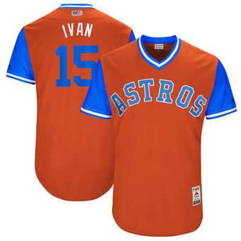 Houston Astros #15 Carlos Beltran Ivan Majestic Orange 2017 Players Weekend Jersey JiaSu,We sell and wholesale Houston Astros #15 Carlos Beltran Ivan Majestic Orange 2017 Players Weekend Jersey JiaSu on line form chian!