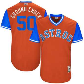 Houston Astros #50 Charlie Morton Ground Chuck Majestic Orange 2017 Players Weekend Jersey JiaSu,We sell and wholesale Houston Astros #50 Charlie Morton Ground Chuck Majestic Orange 2017 Players Weekend Jersey JiaSu on line form chian!