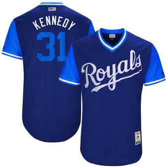 Kansas City Royals #31 Ian Kennedy Kennedy Majestic Royal 2017 Players Weekend Jersey JiaSu,We sell and wholesale Kansas City Royals #31 Ian Kennedy Kennedy Majestic Royal 2017 Players Weekend Jersey JiaSu on line form chian!