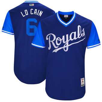 Kansas City Royals #6 Lorenzo Cain Lo Cain Majestic Royal 2017 Players Weekend Jersey JiaSu,We sell and wholesale Kansas City Royals #6 Lorenzo Cain Lo Cain Majestic Royal 2017 Players Weekend Jersey JiaSu on line form chian!