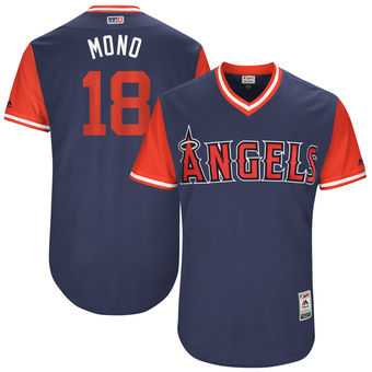 Los Angeles Angels #18 Luis Valbuena Mono Majestic Navy 2017 Players Weekend Jersey JiaSu,We sell and wholesale Los Angeles Angels #18 Luis Valbuena Mono Majestic Navy 2017 Players Weekend Jersey JiaSu on line form chian!